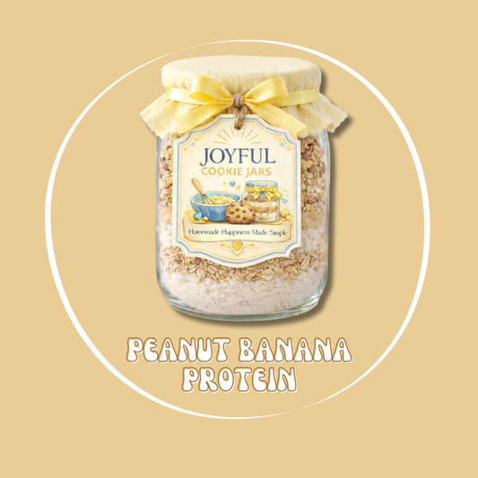 Peanut Banana Protein Cookie Jar