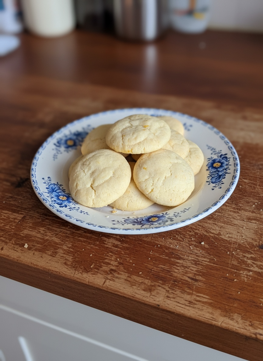 Lemon Coconut Shortbread